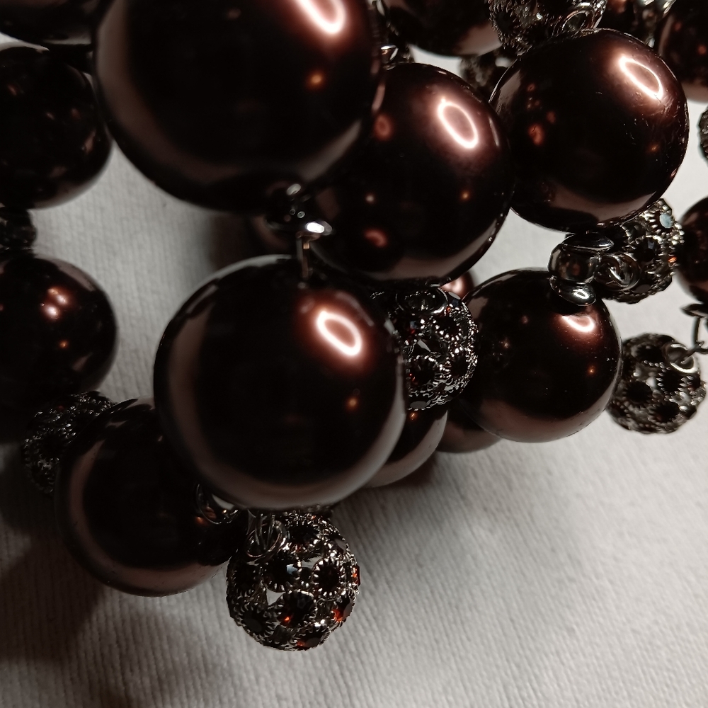 Sassy Jones Diamonique wrap bracelet